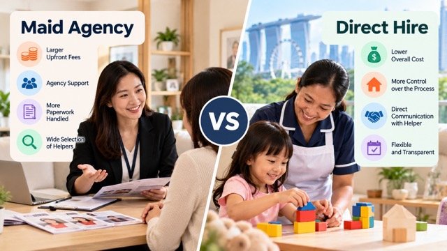 Maid Agency vs Direct Hire Singapore (2026)