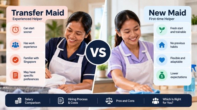 Transfer Maid vs New Maid Singapore (2026)